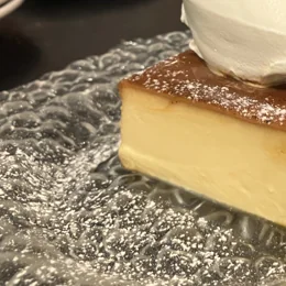 キャラメルが香ばしいチーズケーキ